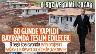 Nurdağı yeniden inşa ediliyor! 35 haneli köyde afet konutlarında sona gelindi