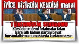 Papatya çayı öneren Meral Akşener öfkelendi! Kürsüdeki mermileri tek tek fırlattı...