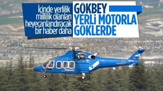 Savunma sanayiinde yeni adım: Yerli ve milli helikopter motoru TS1400, GÖKBEY'i uçurdu