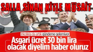 Sinan Oğan'ın asgari ücret vaadi: 30 bin lira olacak