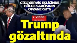 Son dakika... Donald Trump gözaltına alındı!