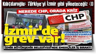 Talepleri kabul edilene kadar eylemdeler! İzmir Büyükşehir'de greve memurlarda eklendi