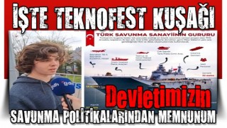 TCG Anadolu'yu gezen genç: Devletimizin savunma politikalarından memnunum