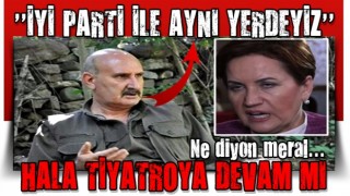 Teröristbaşı Sabri Ok terör ittifakını alenen ifşa etti: PKK ve İYİ Parti aynı yerde