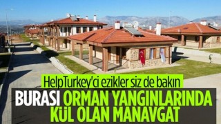 Yangın sonrası Manavgat yeniden ayağa kalktı! Köy evleri mayıs sonunda teslim edilecek...