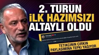 2. turun ilk hazımsızı Fatih Altaylı oldu... Tetikçinin çirkin paylaşımına tepki yağıyor