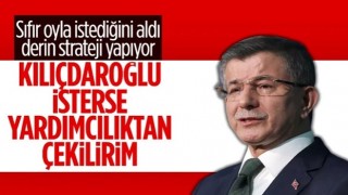 Ahmet Davutoğlu: Sayın Kılıçdaroğlu isterse cumhurbaşkanlığı yardımcılığından feragat ederim