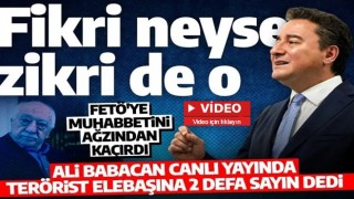 Ali Babacan ağzından kaçırdı: Canlı yayında 'Sayın FETÖ' ve 'Sayın Gülen' dedi!