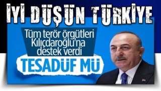 Bakan Çavuşoğlu: Tüm terör örgütleri Kılıçdaroğlu'nu destekliyor