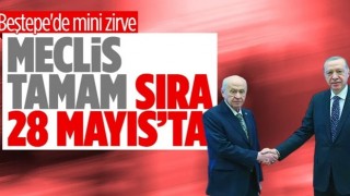 Beştepe'de seçim zirvesi! Cumhurbaşkanı Erdoğan, Devlet Bahçeli'yi ağırladı