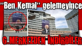 CHP, 'Ben Kemal, geliyorum' afişini indirdi