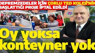 CHP vekil adayı Bayram Fırat Dayanıklı’nın işlettiği okulda skandal! Oy yoksa konteyner ev yok