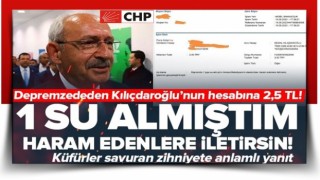 Depremzededen Kılıçdaroğlu'na iade: Haram edenlere iletirsiniz