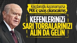 Devlet Bahçeli iç savaş tehditlerine tepki gösterdi: Kefenlerini ve sarı torbalarını hazır tutsunlar