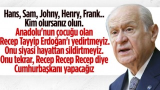 Devlet Bahçeli'den Karaman'da birlik mesajı: Recep Tayyip Erdoğan'ı yedirtmeyiz