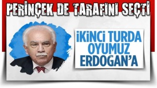 Doğu Perinçek 2. turda Cumhurbaşkanı Erdoğan'ı destekleyeceklerini açıkladı