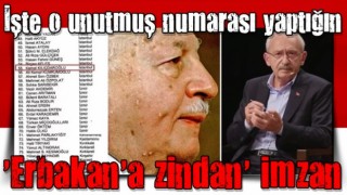 İşte Kılıçdaroğlu'nun oy için unuttuğu 'Erbakan'a zindan' imzası