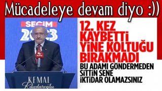 Kemal Kılıçdaroğlu'ndan seçim açıklaması: Mücadeleye devam edeceğim