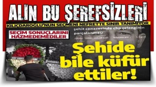 Kılıçdaroğlu'nun seçmeni nefrette sınır tanımıyor: Depremzedelerden sonra şimdi de şehide küfür ettiler!