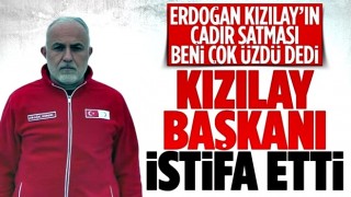 Kızılay Başkanı Kerem Kınık istifa etti