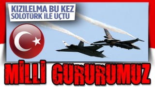 Kızılelma ve SOLOTÜRK'ten birlikte tarihi uçuş