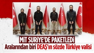 MİT'in Suriye'de düzenlediği operasyonda 4 terörist yakalandı