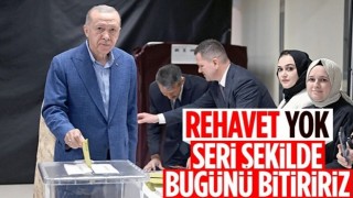 Oyunu kullanan Cumhurbaşkanı Erdoğan, rehavet uyarısı yaptı