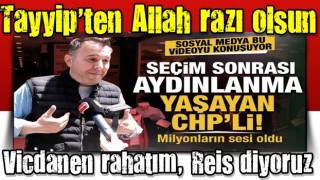 Seçim sonrası aydınlanma yaşayan CHP'li! Sosyal medyada gündem oldu