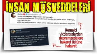 Seçim sonuçlarını hazmedemeyip depremzedeleri hedef aldılar