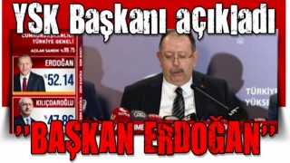 Son dakika haberi: Erdoğan yeniden Cumhurbaşkanı seçildi!