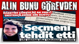 SÖZDE Öğretim görevlisinden AK Parti seçmenlerine alçak tehdit: Göz kırpanı tarumar edeceğiz!