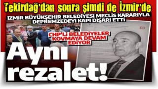 Tekirdağ'dan sonra İzmir'de de aynı rezalet: CHP'li İzmir Büyükşehir Belediyesi depremzedeye 'evi boşalt' dedi