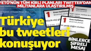 Türkiye bu Twitter hesabını konuşuyor! FETÖ'nün tüm kirli planları şifreli olarak paylaşılmış!