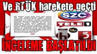 Ve RTÜK harekete geçti! Halk TV, Tele 1, KRT, TV5 Flaş Haber ve Sözcü TV...