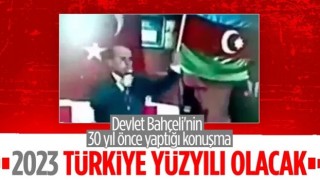 Devlet Bahçeli'nin 'Lider Türkiye' konuşması yeniden gündemde