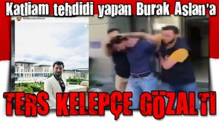 Katliam tehdidi yapan Paw Guards yöneticisi Burak Arslan ters kelepçeyle gözaltına alındı