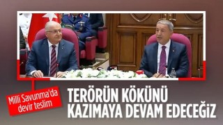 Milli Savunma Bakanlığı’nda yeni dönem: Yaşar Güler, görevi Hulusi Akar’dan devraldı