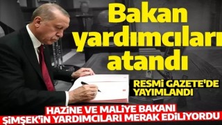 Resmi Gazete'de yayımlandı: İşte atanan bakan yardımcıları!