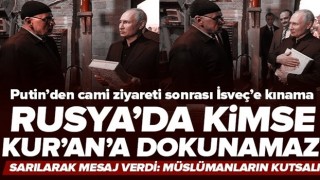 Rusya Devlet Başkanı Vladimir Putin Kur'an-ı Kerim ile poz verdi: Rusya'da Kur'an-ı Kerim'e saygısızlık suç sayılır