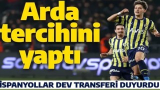 Arda Güler tercihini yaptı! İspanyollar dev transferi resmen duyurdu