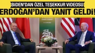 Biden'ın Erdoğan'a özel teşekkür paylaşımı sonrası Erdoğan'dan açıklama!