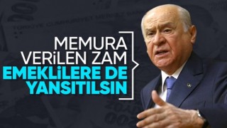 Devlet Bahçeli'den çağrı: Seyyanen artış kök ücrete yansıtılmalı