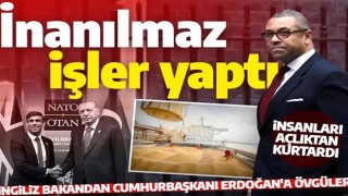 İngiliz bakandan Cumhurbaşkanı Erdoğan'a övgüler: 'Dünya çapında inanılmaz önemli işler yaptı'