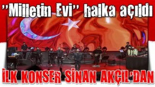 Sinan Akçıl, Cumhurbaşkanlığı Beştepe Millet Kongre ve Kültür Merkezi'nde konser verdi