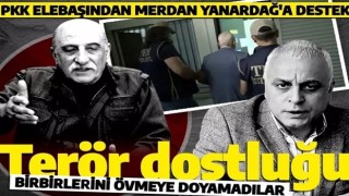 Terör örgütü PKK, terörist Öcalan'a methiyeler düzen Merdan Yanardağ'a sahip çıktı