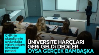 'Üniversite harçları geri geldi' dedikodusu sosyal medyanın yalanı çıktı