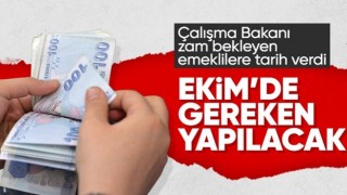 Bakan Vedat Işıkhan emekli maaş artışı için ekim ayını işaret etti