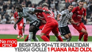 Beşiktaş ile Pendikspor yenişemedi