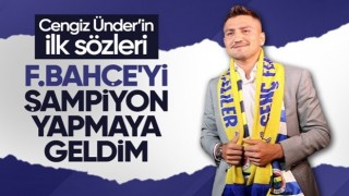 Cengiz Ünder: Fenerbahçe'yi şampiyon yapmak en büyük hedeflerimden biri