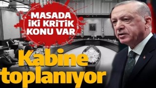 Cumhurbaşkanlığı Kabinesi bugün toplanıyor! Gündemde iki önemli başlık var